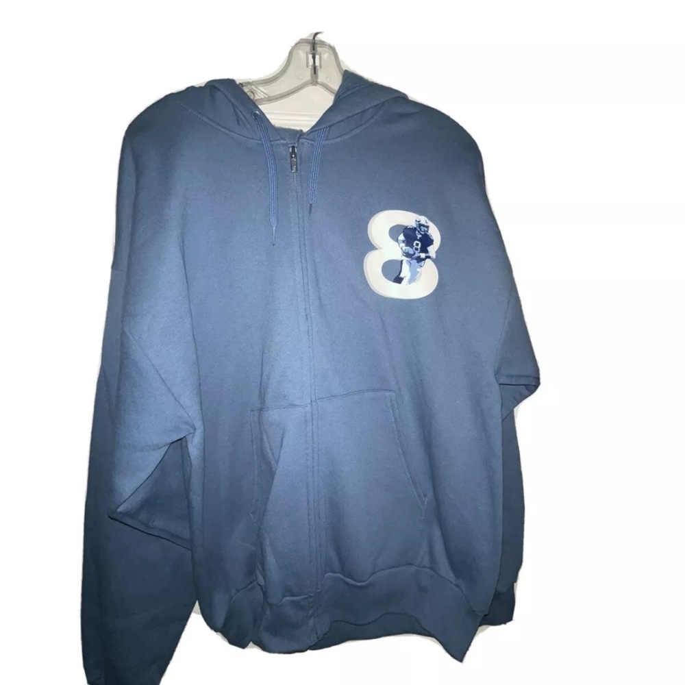 Hanes Blue Zip Up Sweater with Stylish Design